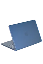 Uray store Apple MacBook Neo Şeffaf Macbook Kapak - Mavi