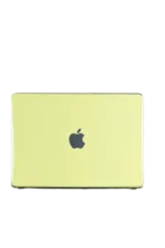 Uray store Apple MacBook Neo Şeffaf Macbook Kapak - Yeşil - Görsel 2