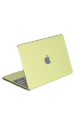 Uray store Apple MacBook Neo Şeffaf Macbook Kapak - Yeşil