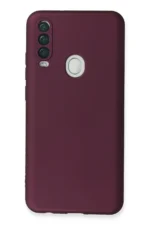 Uray store General Mobile GM 20 Pro Kılıf First Silikon - Mürdüm