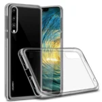 Uray store Huawei P30 Lite Kılıf Lüx Şeffaf Silikon