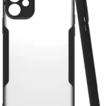 Uray store Apple iPhone 11 Kılıf Platin Silikon - Siyah