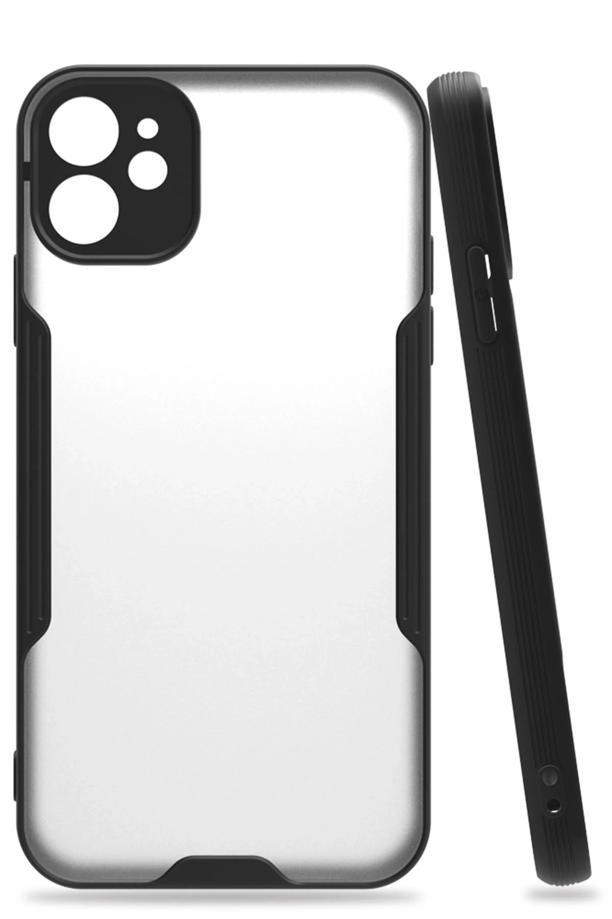 newface-iphone-11-kilif-platin-silikon-siyah-default Uray store Apple iPhone 11 Kılıf Platin Silikon - Siyah - Görsel 1