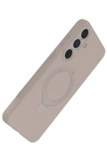 Uray store Samsung Galaxy S24 FE Regal Magsafe Standlı Kapak - Çöl Titanyum - Görsel 3