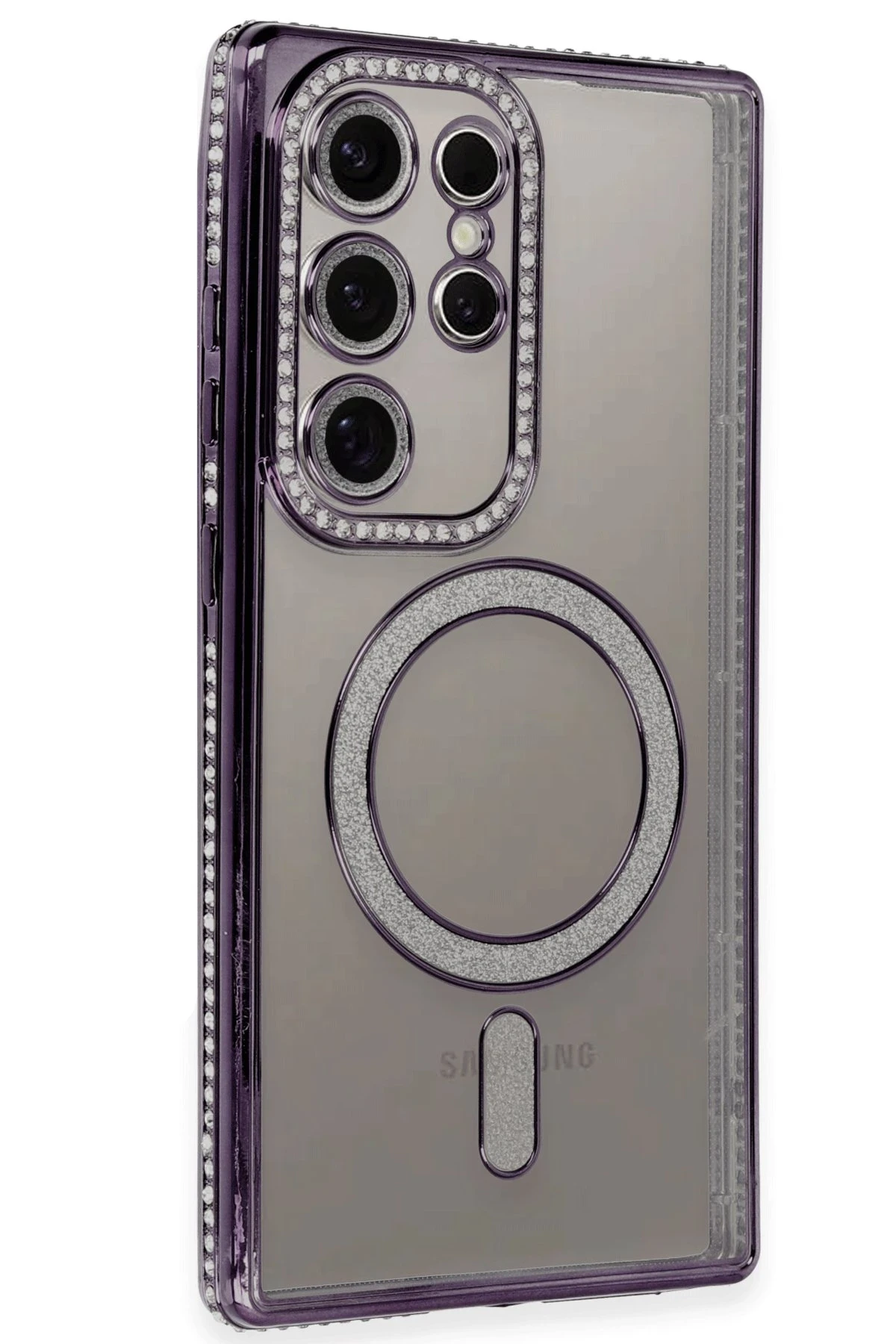 newface-samsung-galaxy-s24-ultra-kilif-joke-simli-magneticsafe-kilif-derin-mor-default Uray store Samsung Galaxy S24 Ultra Kılıf Joke Simli Magneticsafe Kılıf - Derin Mor - Görsel 1