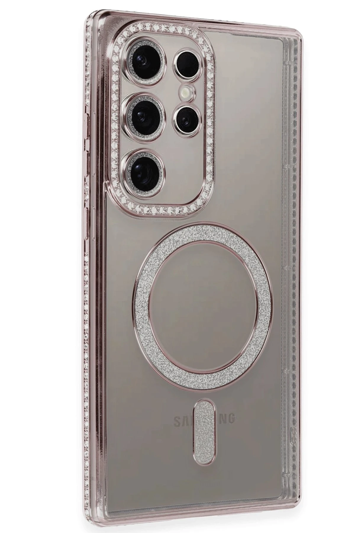 newface-samsung-galaxy-s24-ultra-kilif-joke-simli-magneticsafe-kilif-pembe-default Uray store Samsung Galaxy S24 Ultra Kılıf Joke Simli Magneticsafe Kılıf - Pembe - Görsel 1