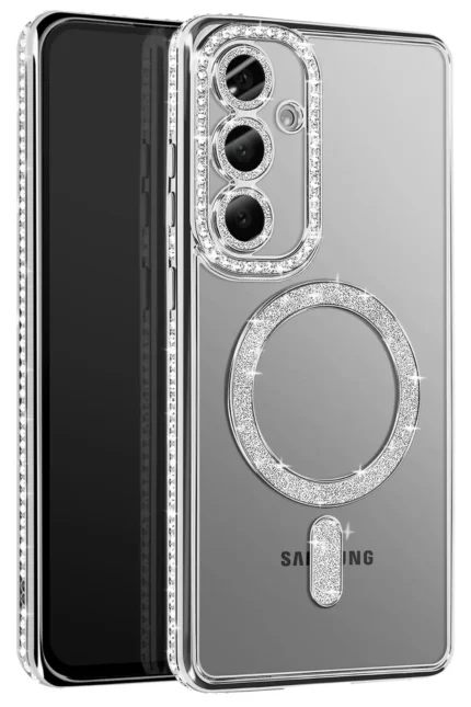 Uray store Samsung Galaxy S26 Plus Joke Simli Magneticsafe Kılıf - Gümüş