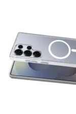 Uray store Samsung Galaxy S26 Ultra Combo Sert Şeffaf Magsafe Kapak - Şeffaf - Görsel 2