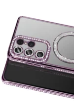 Uray store Samsung Galaxy S26 Ultra Joke Simli Magneticsafe Kılıf - Derin Mor - Görsel 2