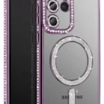 Uray store Samsung Galaxy S26 Ultra Joke Simli Magneticsafe Kılıf - Derin Mor
