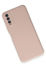 Uray store Vivo Y11S Kılıf Nano içi Kadife Silikon - Pudra - Görsel 2