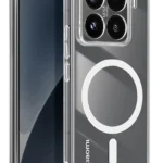 Uray store Xiaomi Mi 15 Combo Sert Şeffaf Magsafe Kapak - Şeffaf