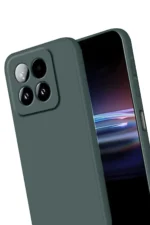 Uray store Xiaomi Mi 15T First Silikon - Koyu Yeşil - Görsel 3