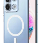 Uray store Xiaomi Redmi Note 13 Pro 4G Combo Sert Şeffaf Magsafe Kapak - Şeffaf