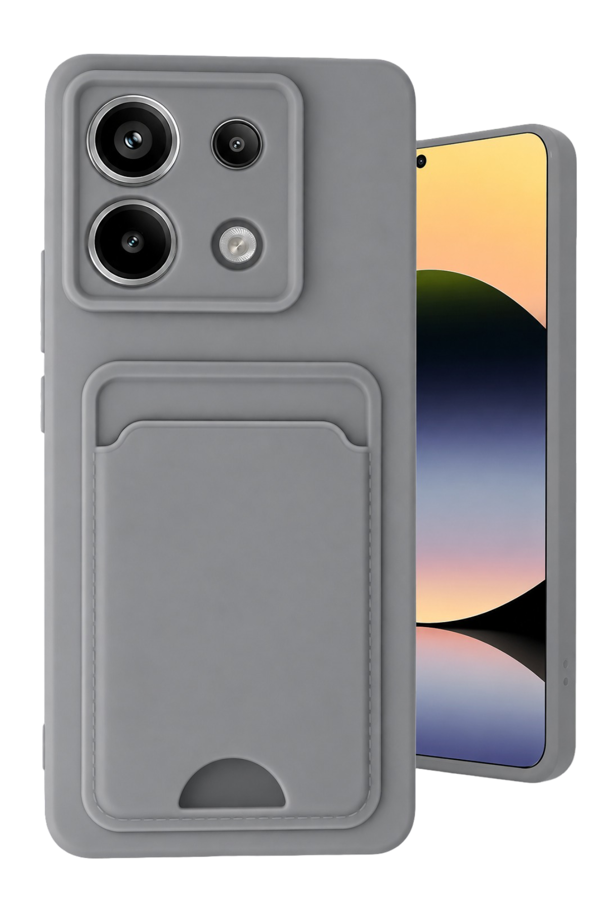 newface-xiaomi-redmi-note-13-pro-5g-kilif-kelvin-kartvizitli-silikon-gri-default Uray store Xiaomi Redmi Note 13 Pro 5G Kılıf Kelvin Kartvizitli Silikon - Gri - Görsel 1