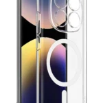 Uray store Xiaomi Redmi Note 14 Pro 4G Combo Sert Şeffaf Magsafe Kapak - Şeffaf